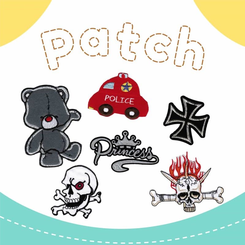 Embroidered Clothing Patches