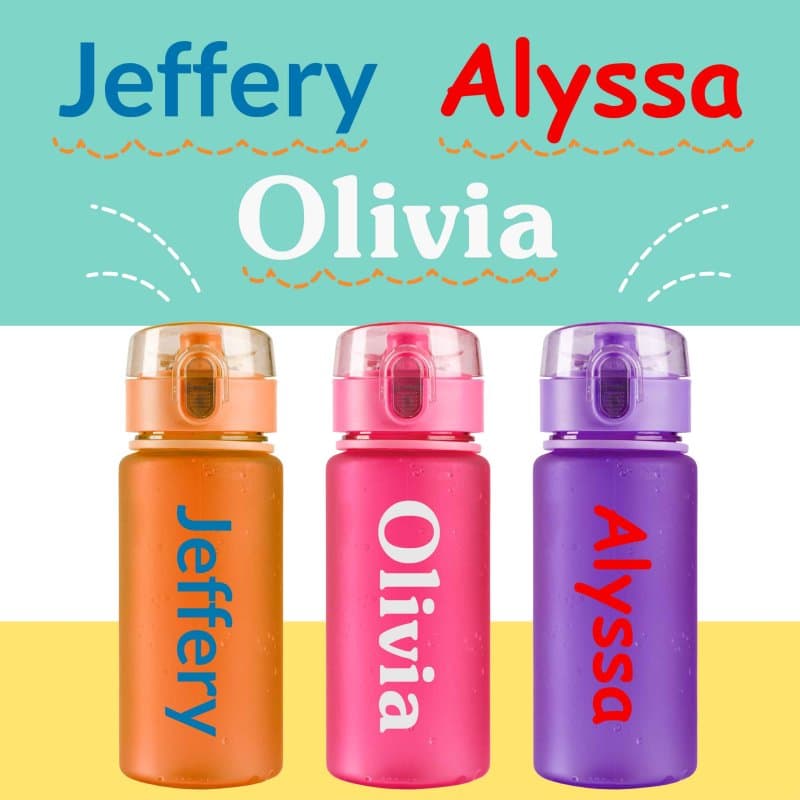 Multi-name Label Packs