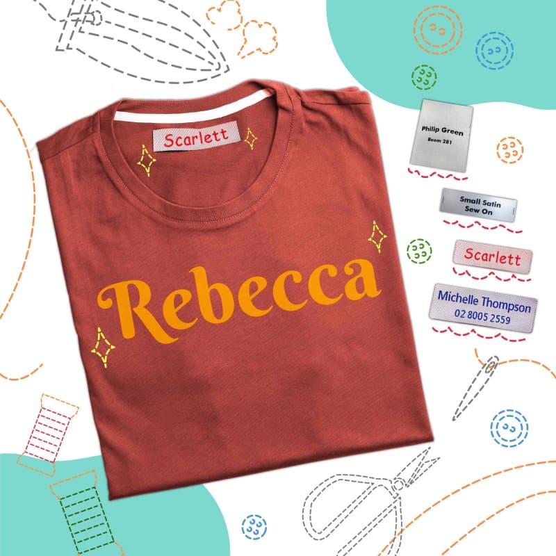 Iron On Clothing Labels