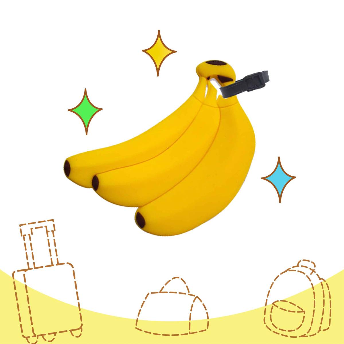 Bag Tag - Banana