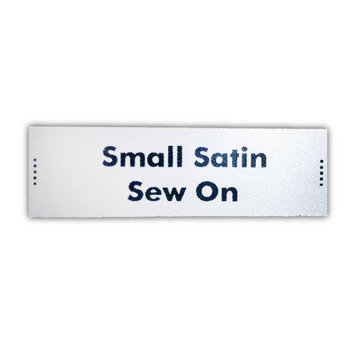 Small Satin Sew On Labels
