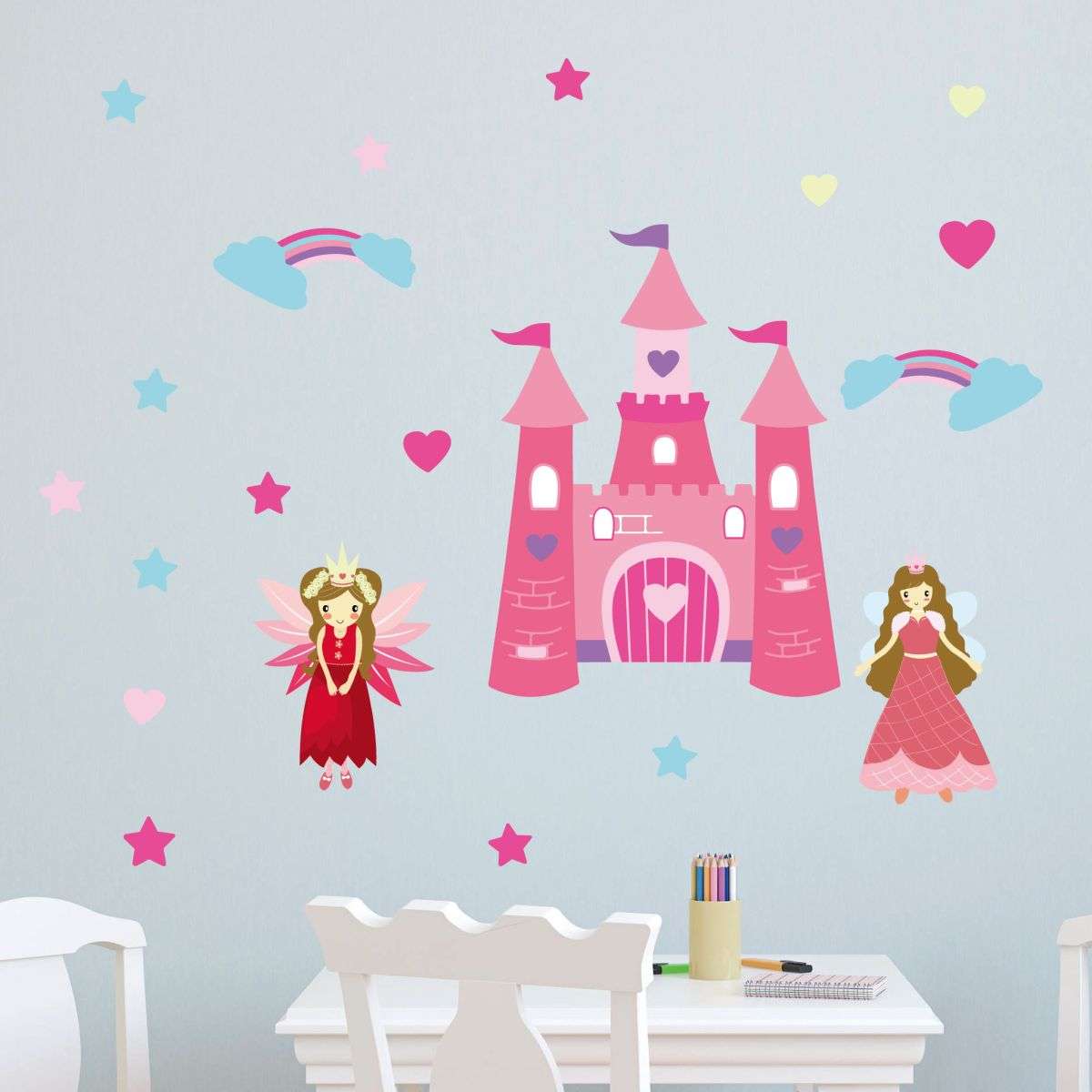 Fairy & Castle Wall Stickers