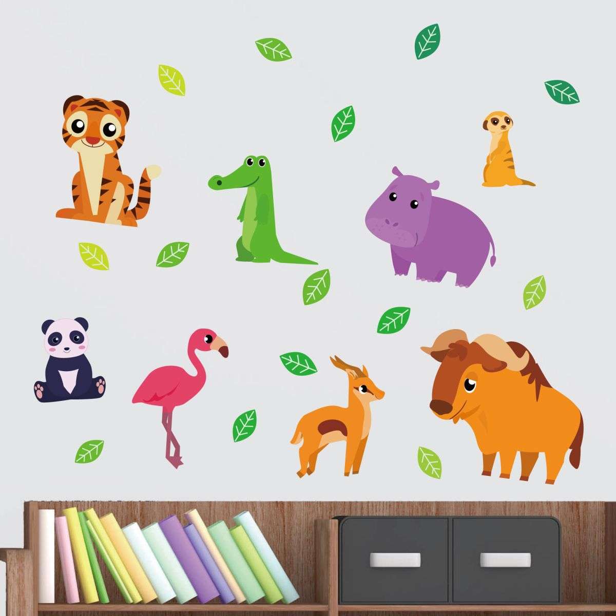 Zoo Animals Wall Stickers